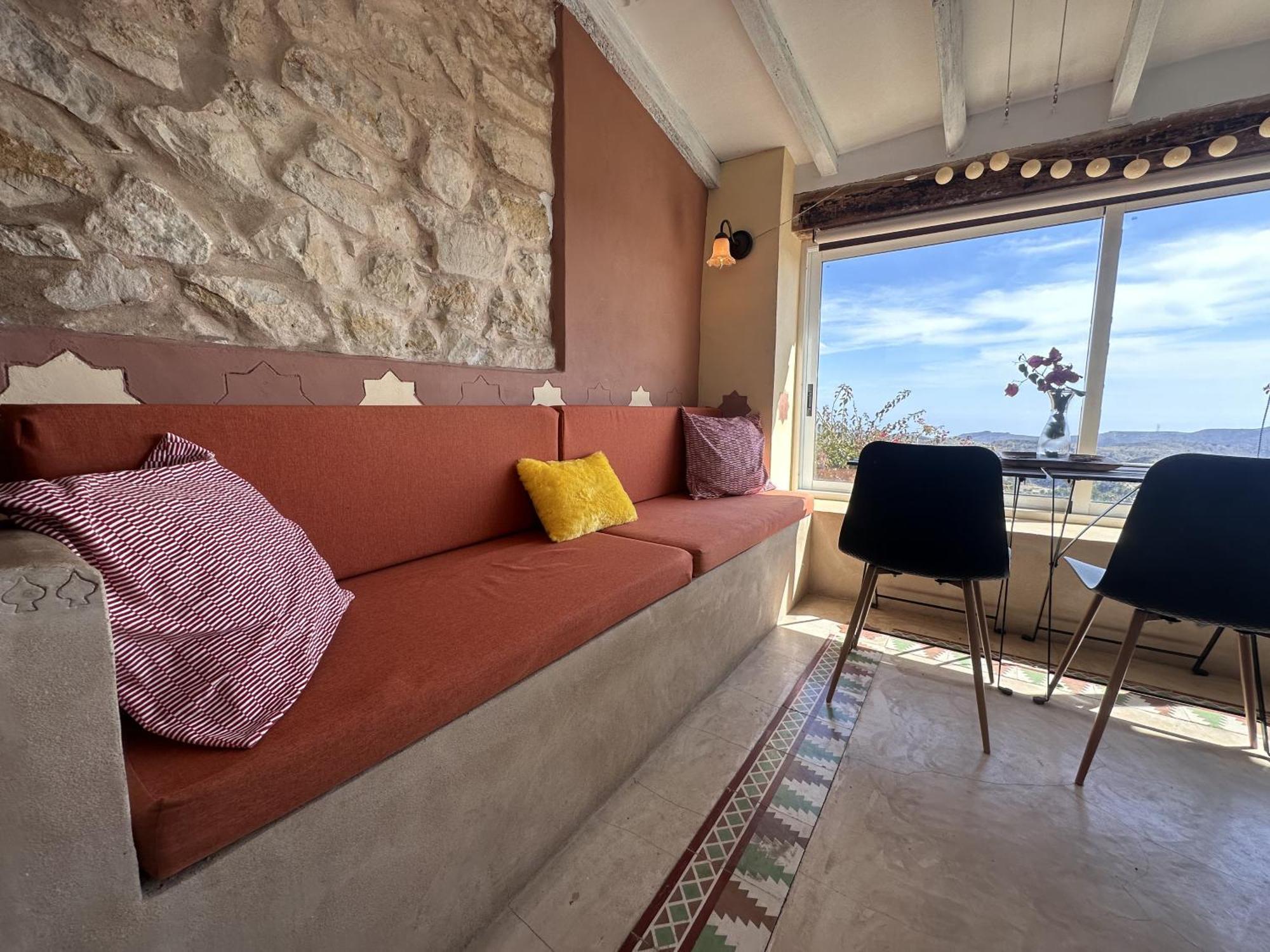 Casa Con Vistas Al Mar Y Patio De Buganvillas Aigues Bagian luar foto