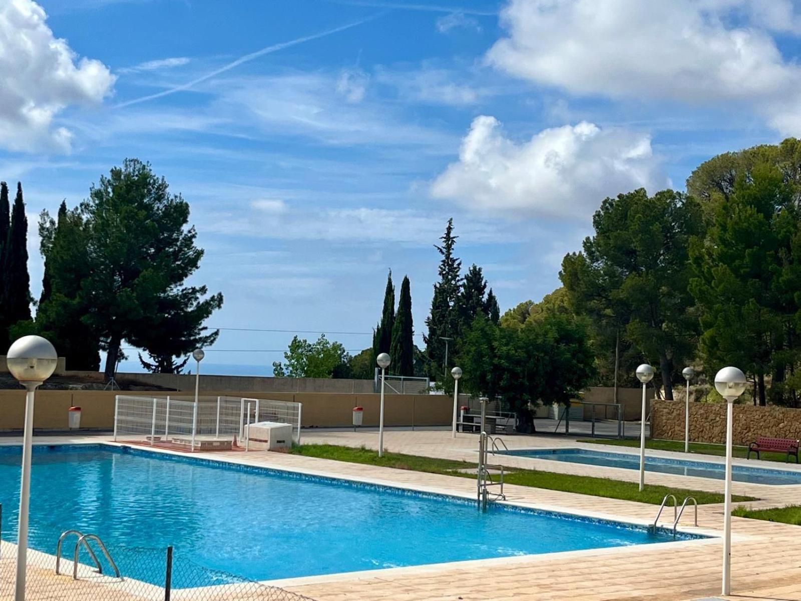 Casa Con Vistas Al Mar Y Patio De Buganvillas Aigues Bagian luar foto